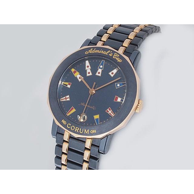 ガンブルー】CORUM コルム 時計 アドミラルズカップ レディース