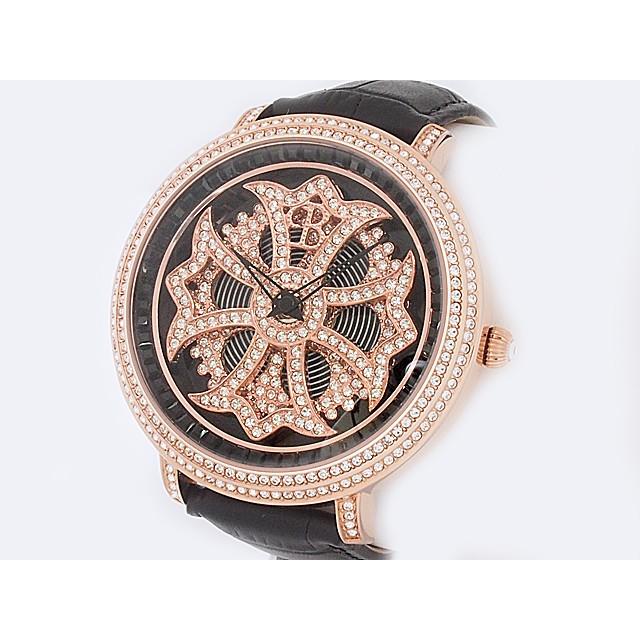 音羽屋□ ブリラミコ BRILLAMICO リリィ LILY 46mm ブラック×ゴールド 