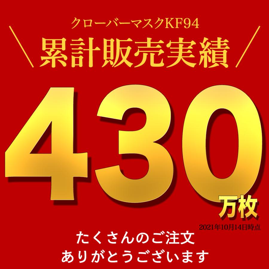 クローバーマスク Kf94 Clover 個別包装 Mfds認証 正規品 韓国製 韓流マスク 日本語パッケージ Clj Kf94w 白 黒 10枚入り Kf94j O T Pオンラインストア 通販 Yahoo ショッピング