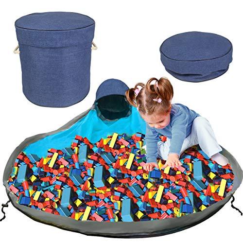 Buenavo おもちゃ収納バッグ おもちゃ収納オーガナイザー プレイマット アウトドアおもちゃ収納バスケット 大きな引き紐 ポータブルコンテナストレ S 0819 オリオンtimesストアyahoo 店 通販 Yahoo ショッピング