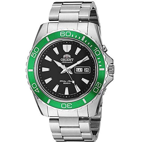 絶対一番安い オリエント Orient 腕時計 Mako Xl 自動巻き グリーン 海外モデル Femb9 メンズ 逆輸入品 上質で快適 Brivanbiotech Com