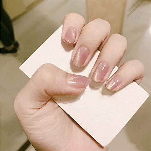 かわいい キャットアイネイルクリップ 猫の目 ブライダルネイルパッチ 24p グラデーションカラー ネイルチップ ピンク S オリオンtimesストアyahoo 店 通販 Yahoo ショッピング