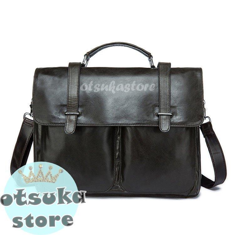 売上高ランキング ビジネスバッグ メンズ ブリーフケース 本革の材質 牛革 カバン 大容量 就活 バッグ 通勤 仕事 プレゼント ギフト ノベルティ付 Gaains Com