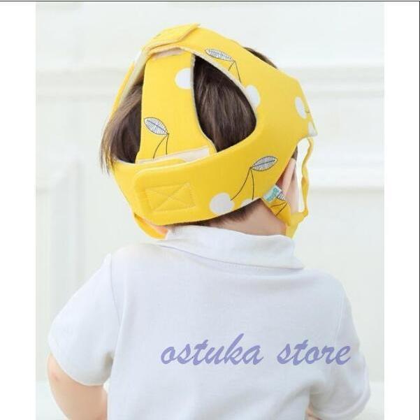 赤ちゃん ヘルメット ベビー 頭 クッション 転倒 衝撃緩和 安全 帽子 ガード 怪我防止 全てのアイテム スポンジヘルメット 出産祝い 守る 綿 保護 プロテクター 幼児