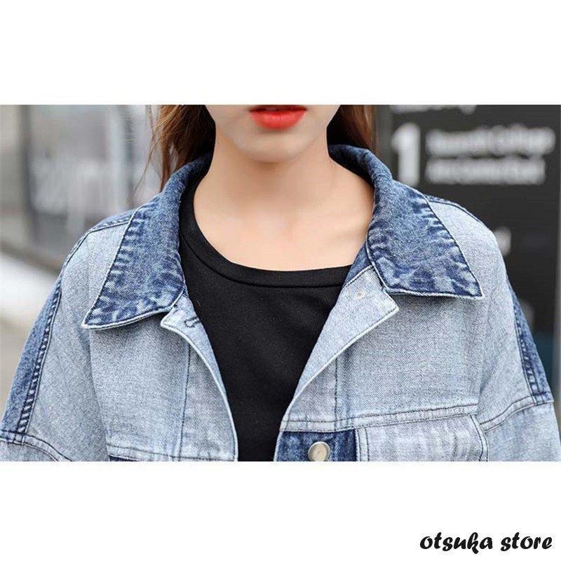 デニムコート レディースジージャン 大きいサイズ デニムジージャン 秋冬 デニムコート アウター Gジャン カジュアル デニムジャケット ゆったり Gジャン デニム サイズ Xl Audiocenter Com Gt