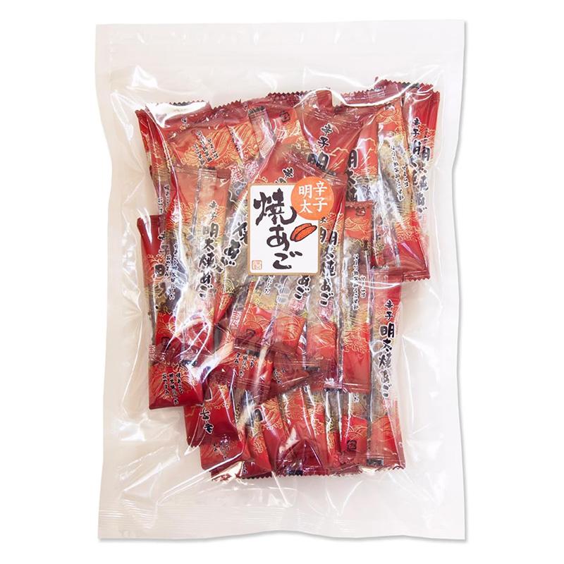 あご 明太子 おつまみ 珍味 海鮮 つまみ 酒のつまみ お取り寄せ 乾き物 食べ物 大容量 業務用 お徳用 魚 辛子明太焼あご ピロ 個包装 200g 送料無料 メール便 | 古伊万里浪漫 | 02