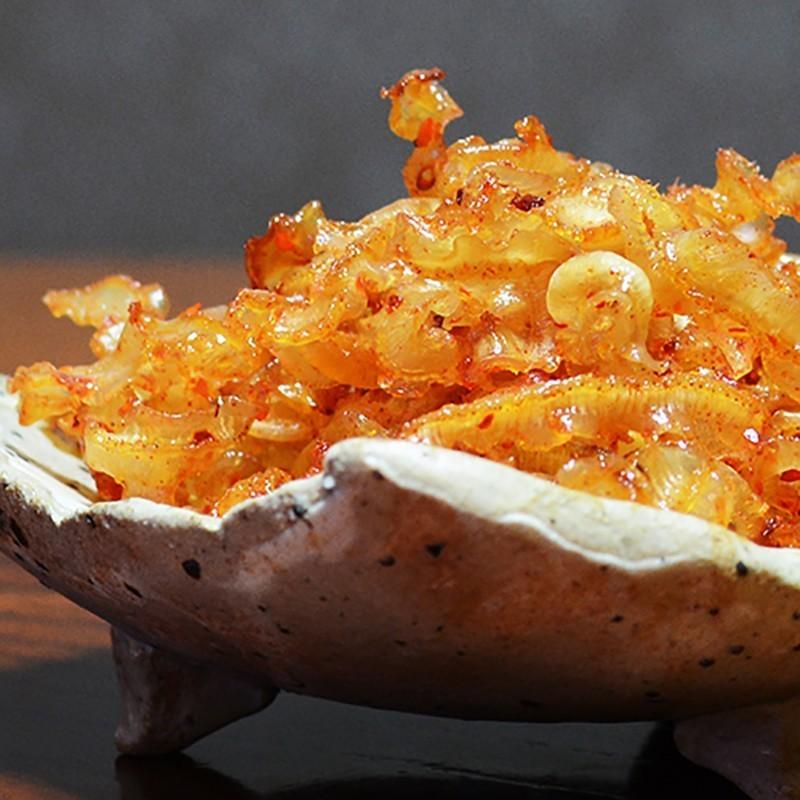 ほたて 貝ひも  おつまみ 珍味 海鮮 つまみ 酒のつまみ 晩酌 お取り寄せ 乾き物 食べ物 常温 まとめ買い キムチ貝ひも プチ8個 メール便 送料無料 |  | 04