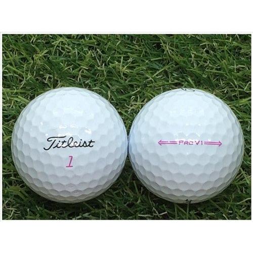 タイトリスト Titleist PROV1 2021年モデル ピンクロゴ (限定モデル) C級 ロストボール 中古 ゴルフボール 1球バラ売り｜ottamage