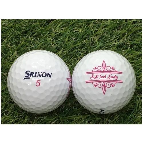 スリクソン SRIXON SOFT FEEL LADY 2021年モデル ホワイト S級 ロストボール 中古 ゴルフボール 1球バラ売り｜ottamage