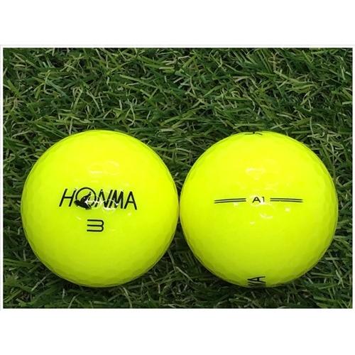 本間ゴルフ ホンマ Honma A1 19年モデル イエロー ｍ級 ロストボール 中古 ゴルフボール 1球バラ売り 高品質の人気
