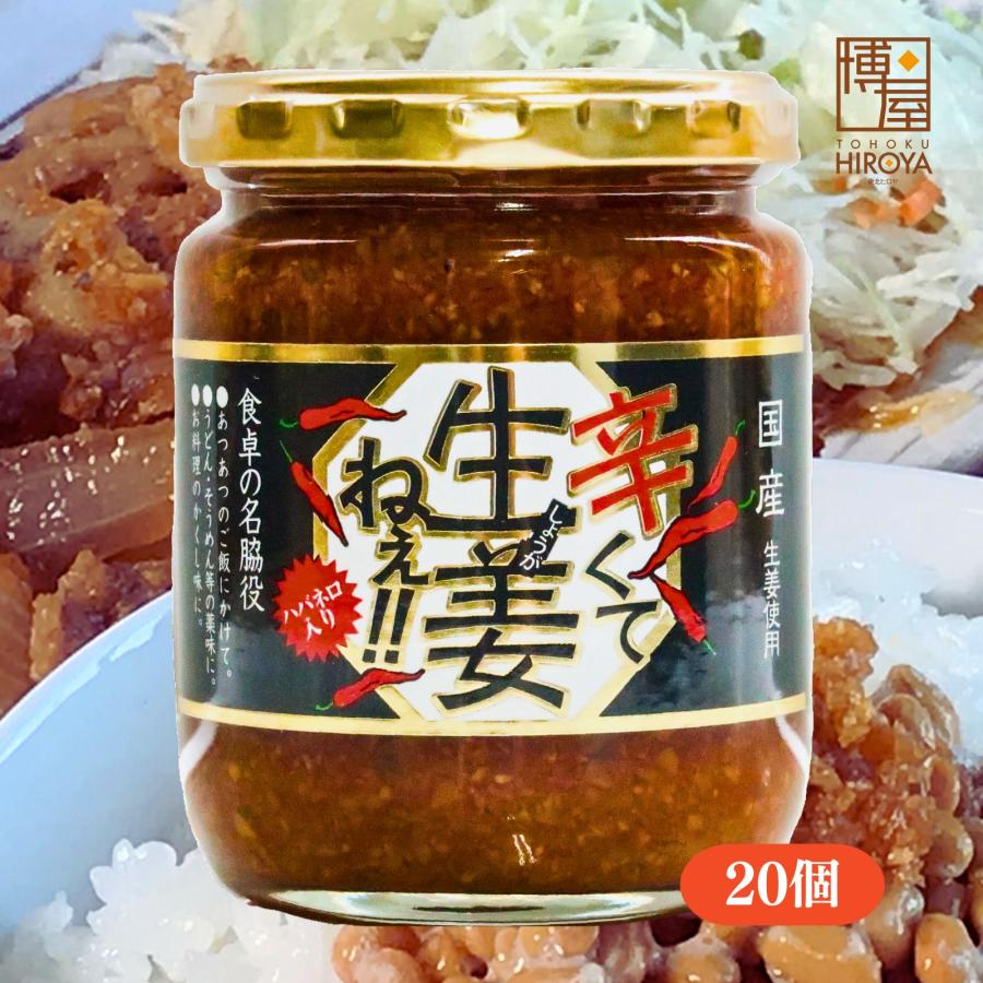 辛くて生姜ねぇ タレ 国産生姜使用 焼肉 鍋 えごま入り 吾妻食品 万能