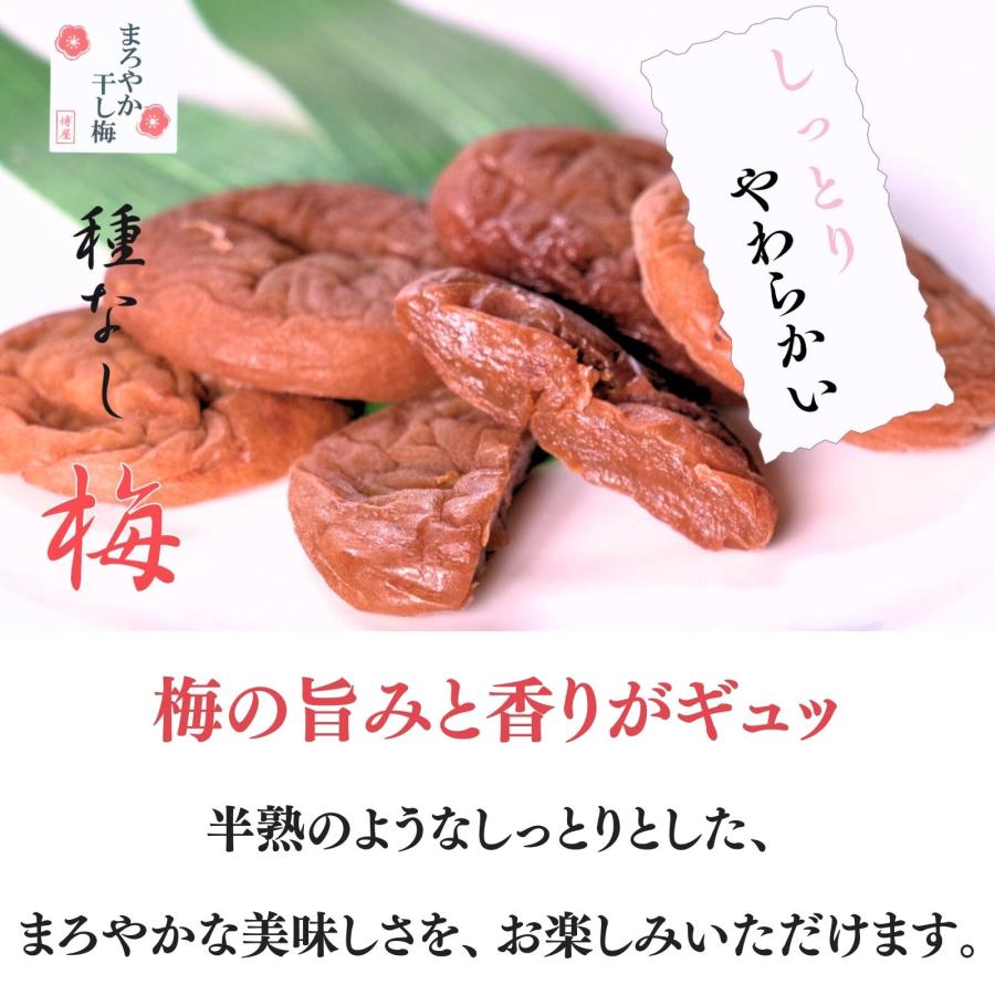 博屋 まろやか干し梅 種なし ドライフルーツ 個包装 干し梅 梅菓子