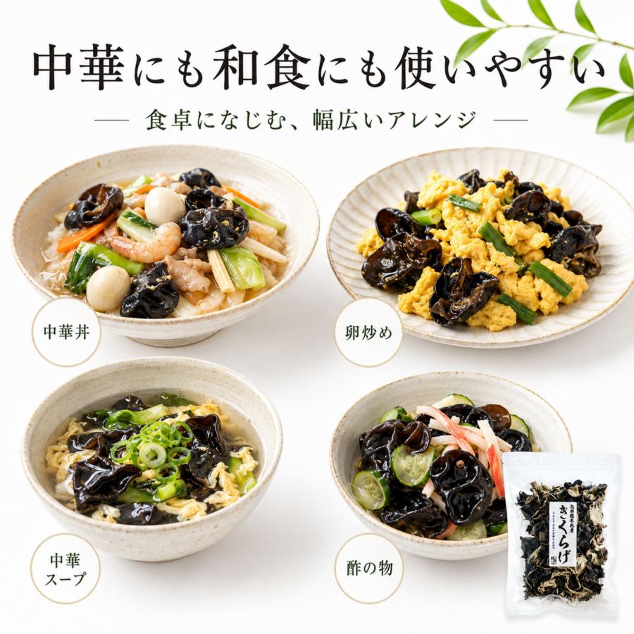 博屋 乾燥 きくらげ 国産 九州産 熊本産 無農薬 食物繊維 中華