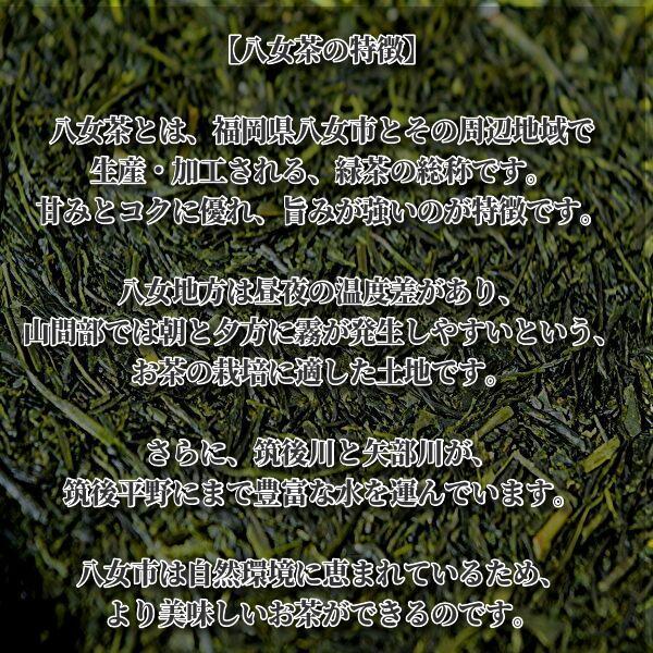 八女茶 煎茶 上煎茶 100g 奥八女茶 通販 ギフト 高級 おすすめ 緑茶