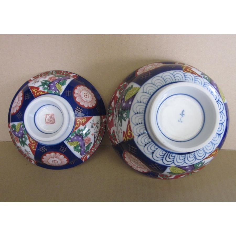 蓋付き丼 錦牡丹 蓋物 蓋丼 どんぶり 食器 丼揃 : 山長陶芸 焼き物