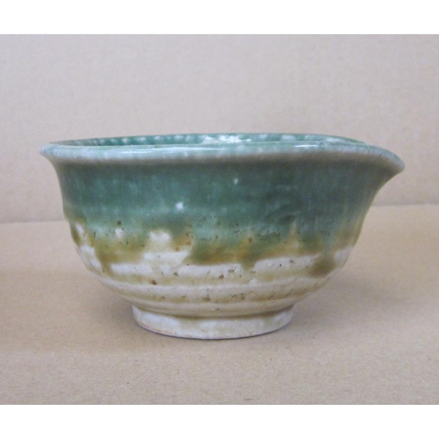 片口鉢 片口 小鉢 器 陶器 織部焼 黄瀬戸 織部 日本製 美濃焼 : 山長