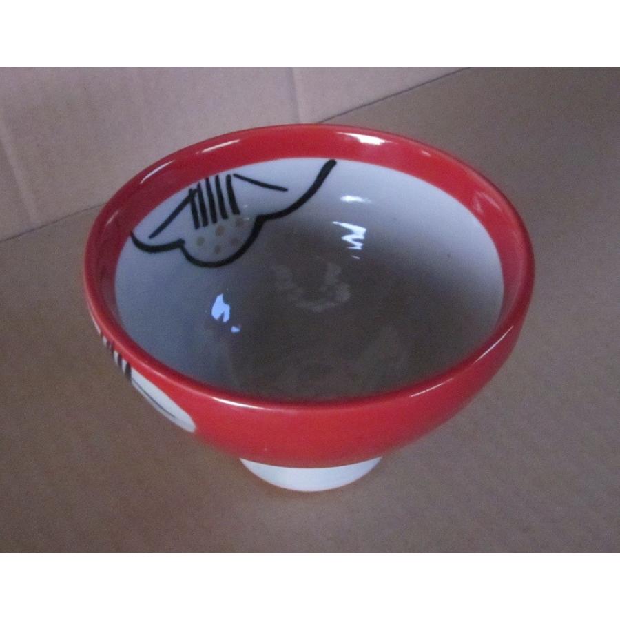 うどん どんぶり 器 高台 麺鉢 丼 赤楽 赤 花柄 小 : 山長陶芸 焼き物