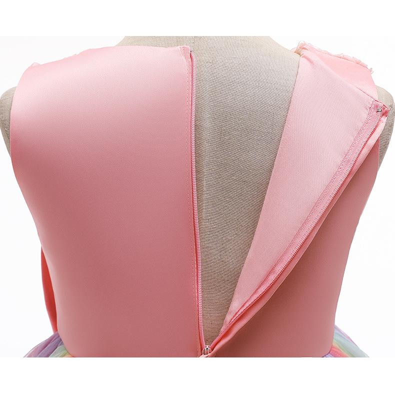 キッズ ドレス 子供 ピアノ発表会 結婚式 チュール レインボー フォーマルドレス | ブランド登録なし | 15