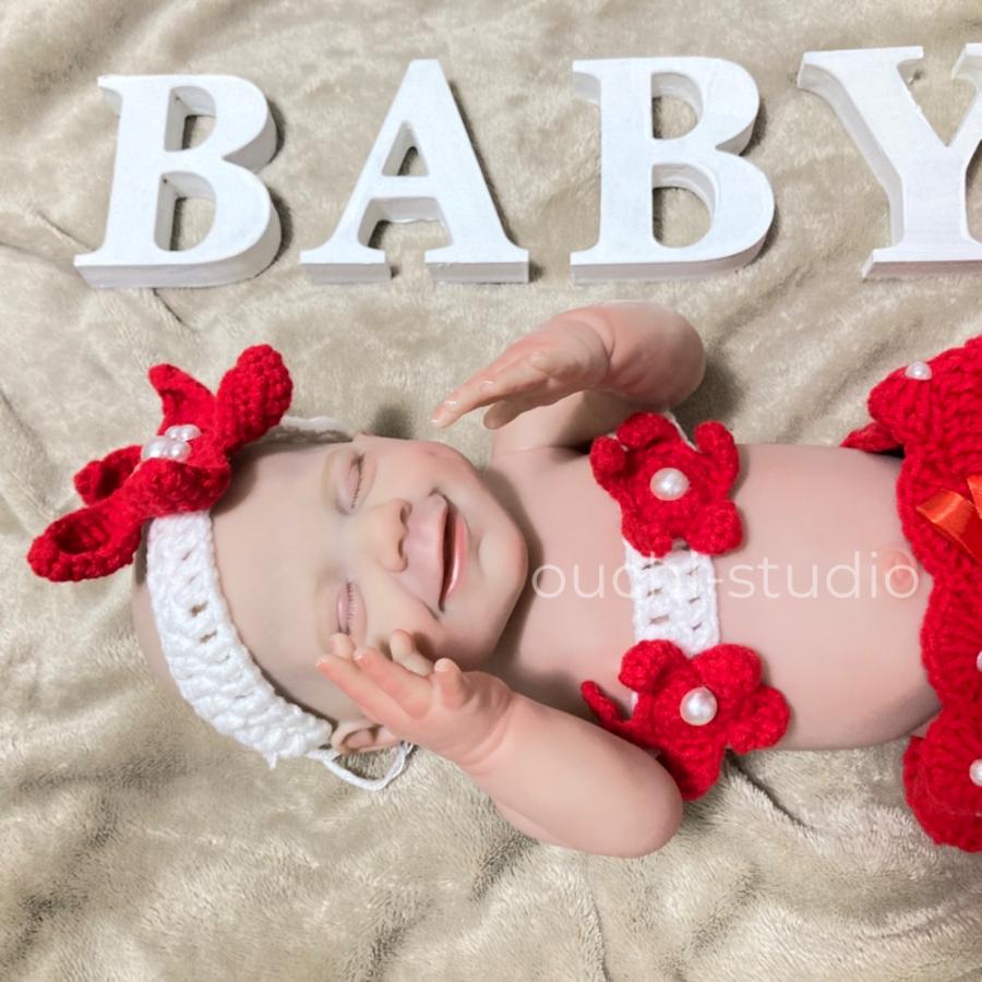 ニューボーンフォト セルフ 寝相アート ベビーコスチューム 新生児 撮影 マーメイド 人魚 衣装 着ぐるみ コスプレ | ブランド登録なし | 02