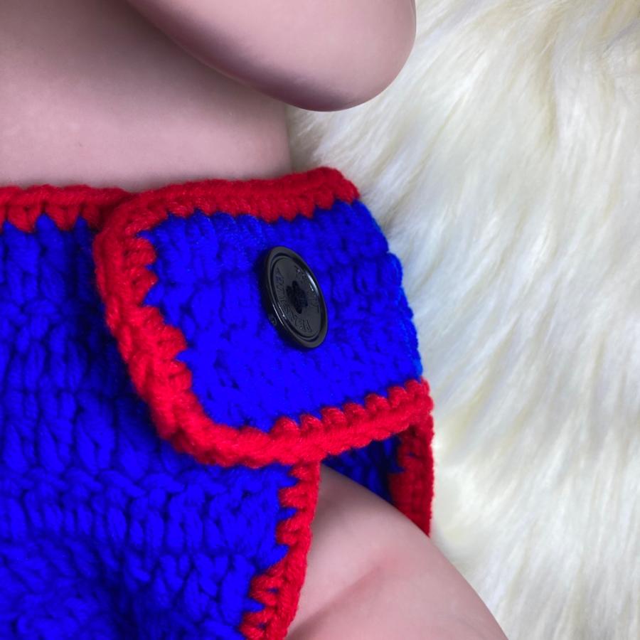 ニューボーンフォト セルフ 寝相 アート ベビーコスチューム コスプレ 衣装 着ぐるみ 新生児 撮影 海兵隊セット |  | 06