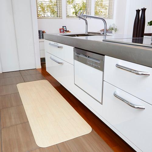 ワタナベ工業 吸着キッチンマット ぴたフロア Kcf C 4390 ホワイトオーク ４３ ９０ｃｍ おうちスタイル 通販 Yahoo ショッピング