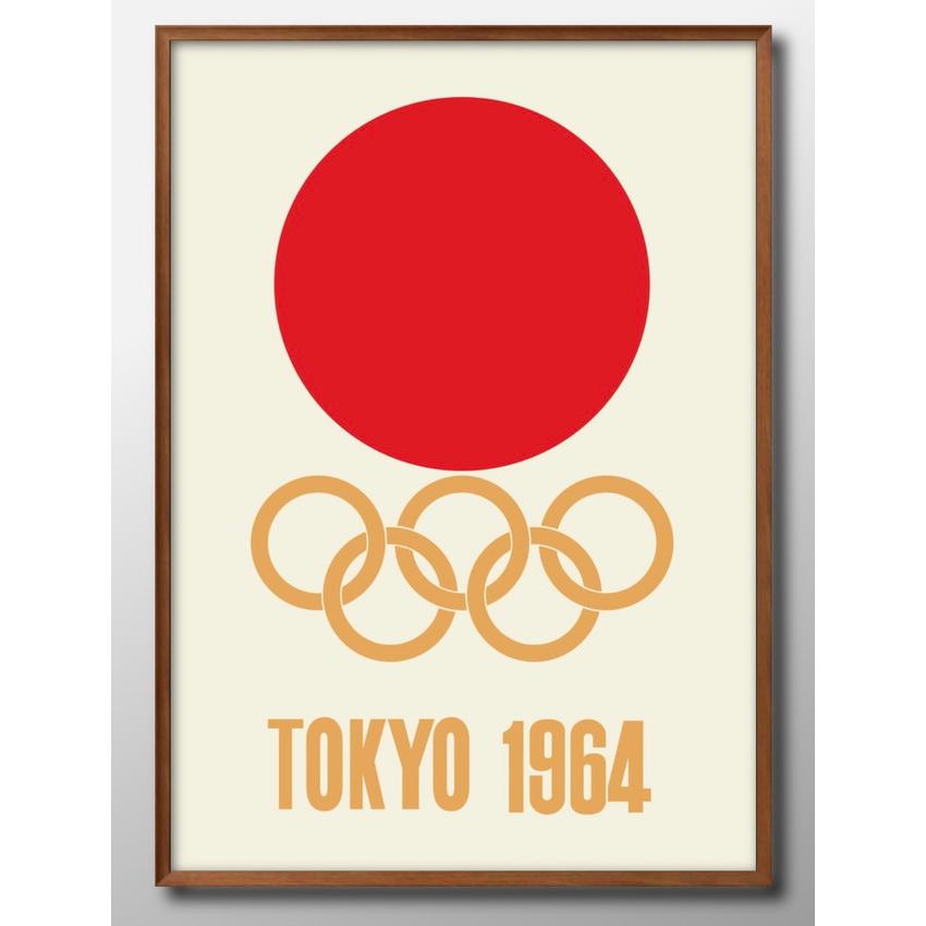 ポスター 12260 東京オリンピック 1964 日本 絵画 インテリア A3サイズ アート 新築祝い ギフト 模様替え 北欧  管理ID:（Yahoo!・お家で美術館）
