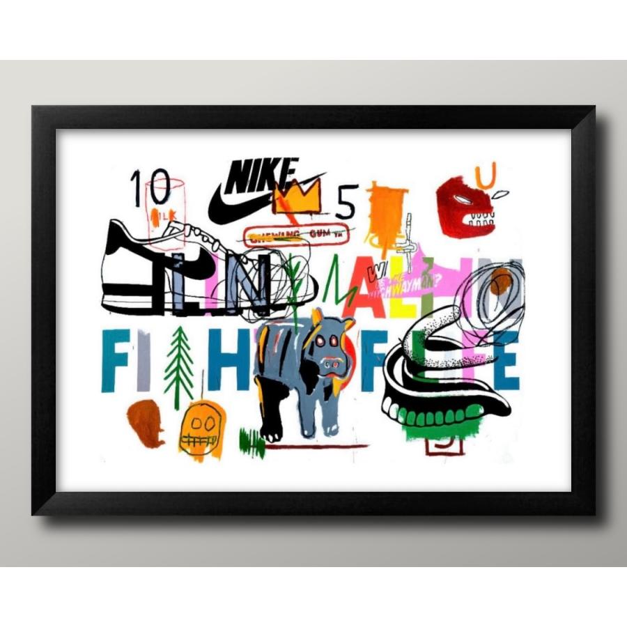 水晶絵　NIKE　ナイキ　スニーカー　アートパネル　絵　絵画　額絵　額縁　アート 水晶絵 ナイキ NIKE スニーカー アート アートパネル 絵画 額縁