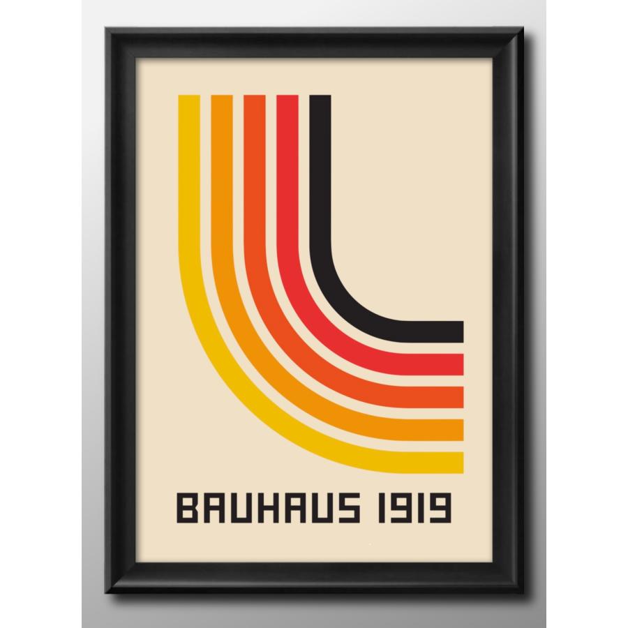 ポスター ドイツ バウハウス BAUHAUS 絵画 インテリア A3サイズ アート 新築祝い ギフト 模様替え 北欧  マット紙（Yahoo!・お家で美術館）
