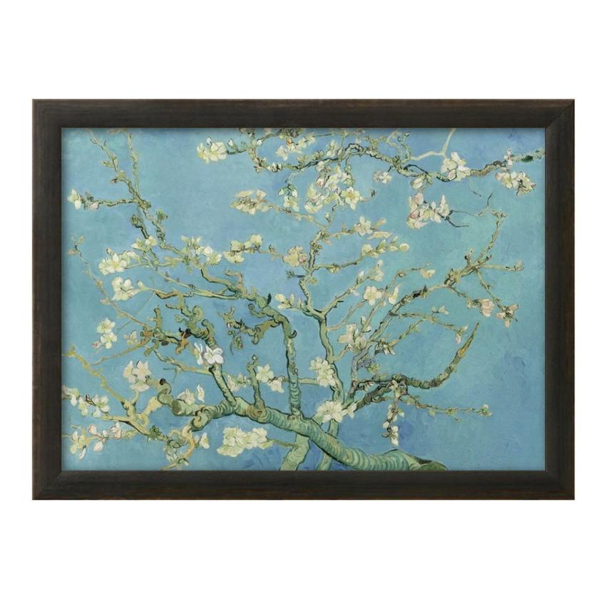 ポスター 3072 フィンセント・ファン・ゴッホ 花咲くアーモンドの木の枝 絵画 インテリア A3サイズ アート 新築祝い ギフト 模様替え 北欧  管理ID:（Yahoo!・お家で美術館）