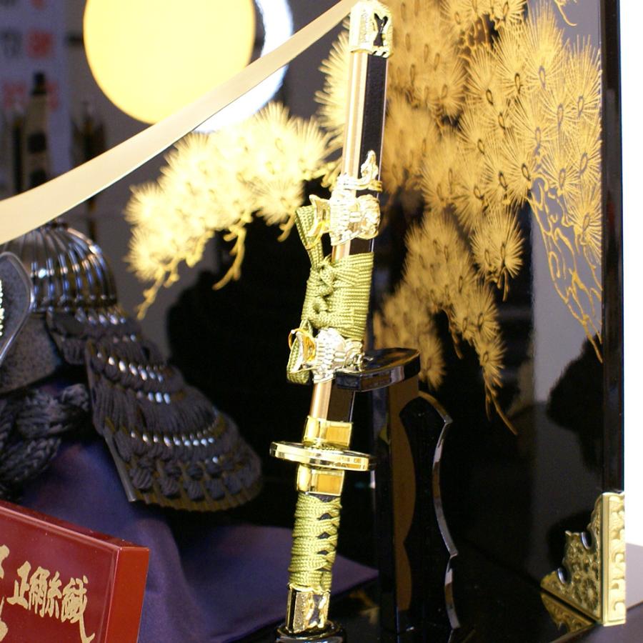 五月人形 久月 兜 コンパクト 収納飾り 家紋入れ 伊達政宗 人形屋の桜竹 爆買 | 久月 | 07