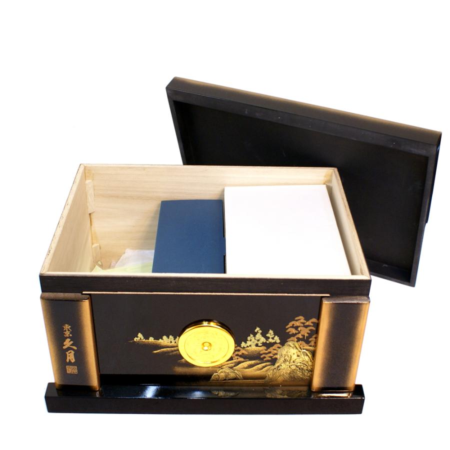 五月人形 久月 兜 コンパクト 収納飾り 家紋入れ 人形屋の桜竹 爆買 | 久月 | 14