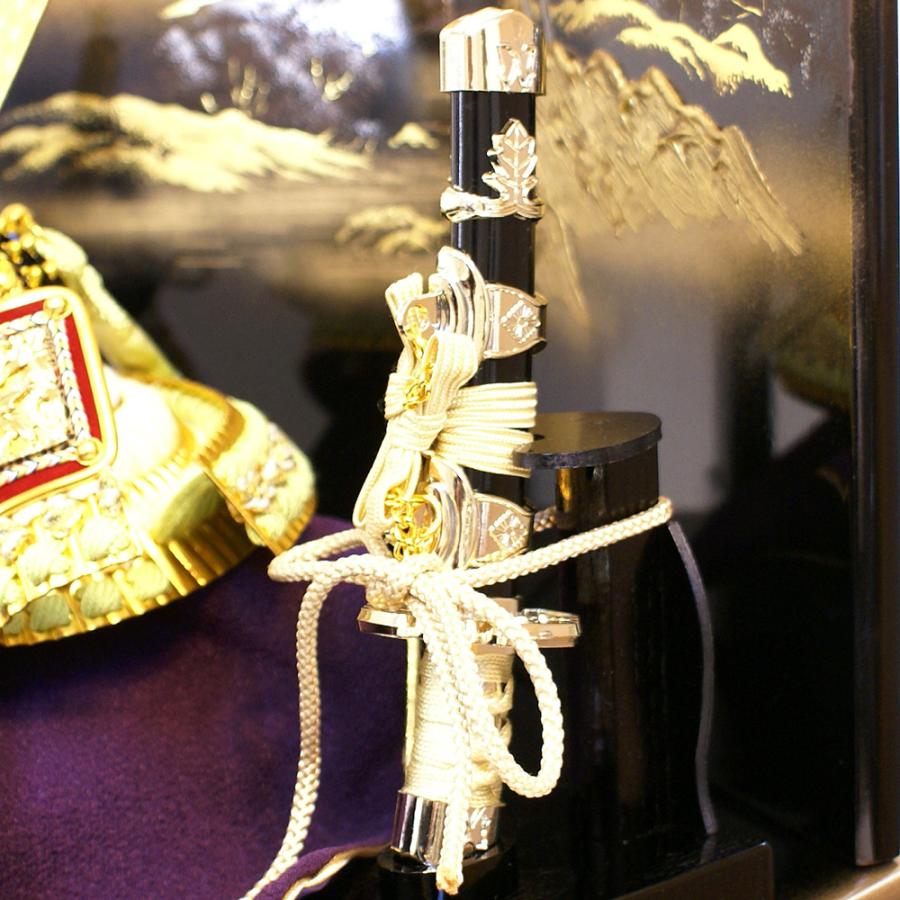 五月人形 久月 兜 コンパクト 収納飾り 家紋入れ 人形屋の桜竹 爆買 | 久月 | 07