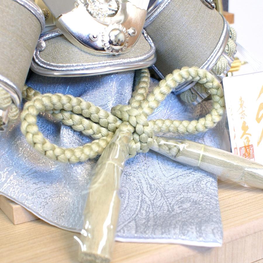 五月人形 久月 兜 コンパクト 収納飾り モダン 家紋入れ 人形屋の桜竹 爆買 | 久月 | 05