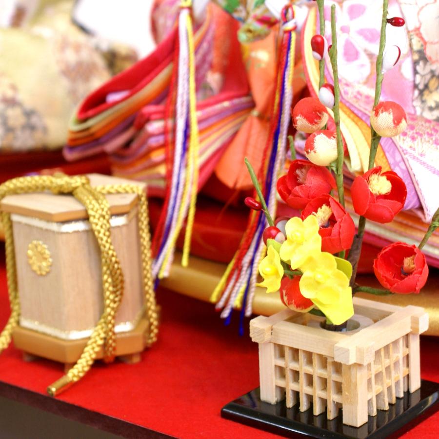 【美品】【直接引渡も可】東京久月 雛人形セット 親王飾り 収納ケース付き 久月 雛人形 アクリルケース 親王 ひな人形 ケース飾り コンパクト