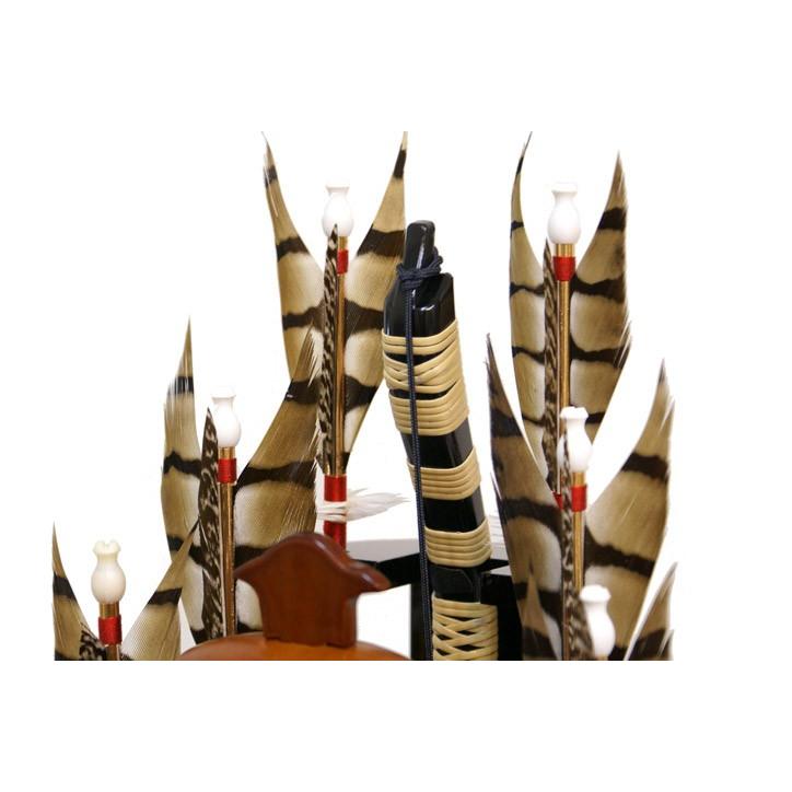 久月 破魔弓 久月作 興安 ガラスパノラマケース飾り 252013 ご購入特典