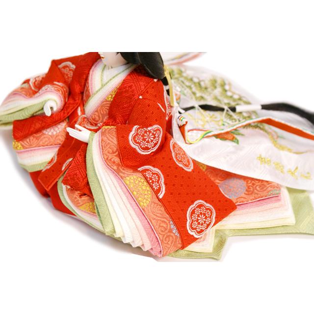 吉徳大光 雛人形 江都みやび 正絹 束帯十二単 春窓雛 親王飾り 305-157