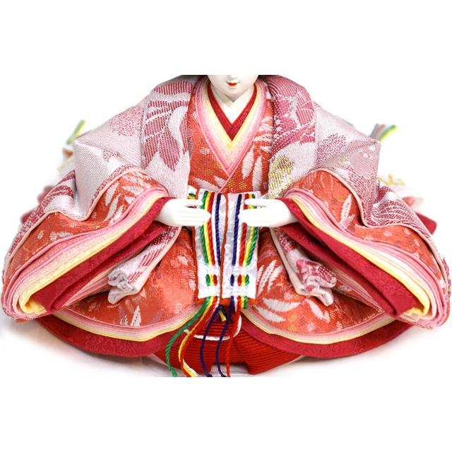 吉徳大光 雛人形 春彩雛 コンパクト収納飾り 305-356 おしゃれ 高級