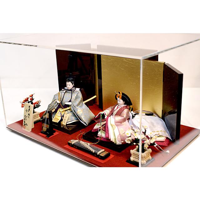 雛人形 吉徳 秋葉聡 かぐや アクリルケース 322-919 豪華 高級 逸品 吉徳大光 ケース飾り アクリル 爆買_1