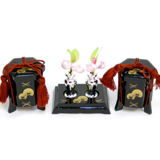 吉徳大光 雛人形 木目込み コンパクト 親王飾り おしゃれ 可愛い 木製