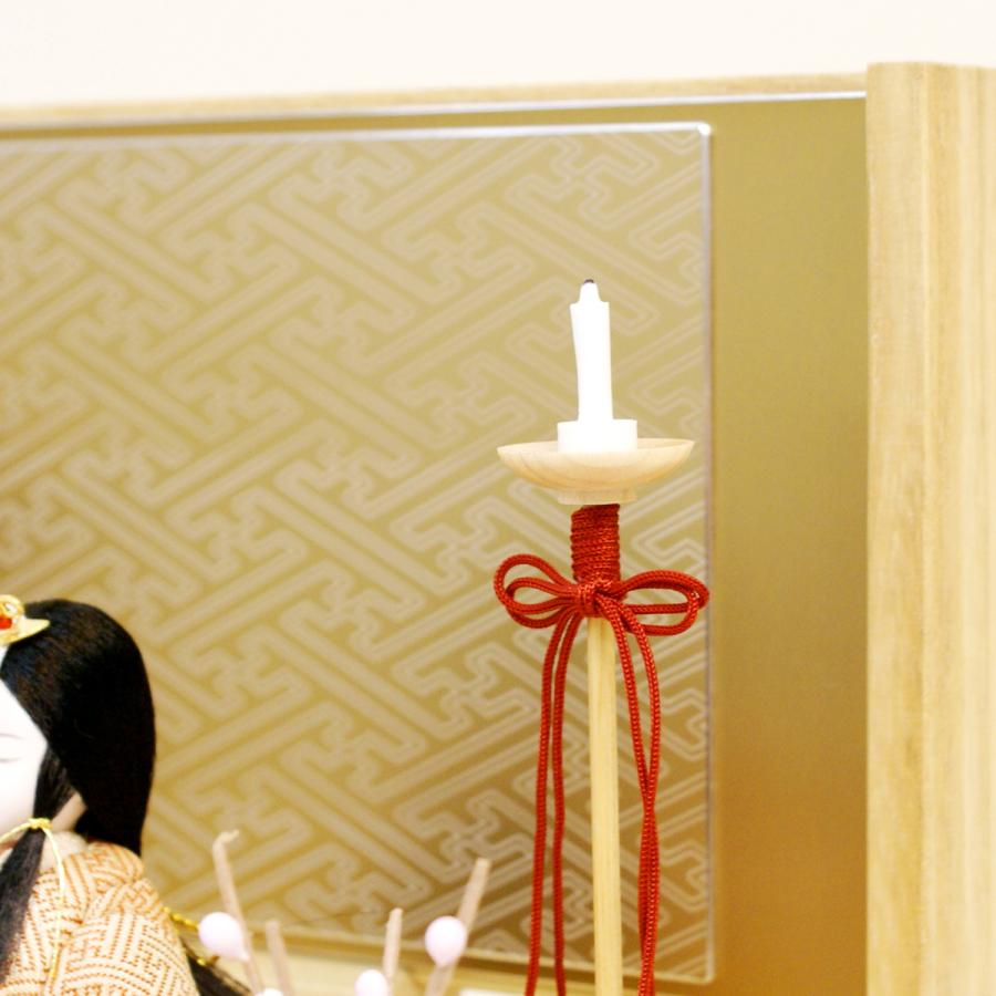 吉徳大光 雛人形 吉徳 一秀 木目込み「花ひいな」親王 コンパクト 収納