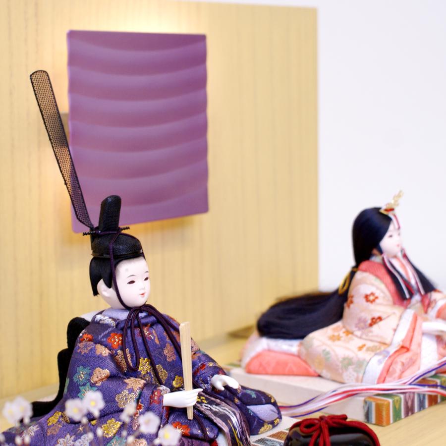 雛人形 吉徳大光 一秀 木目込人形 コンパクト 親王飾り 336-752 おしゃれ ningyoya ひな人形 吉徳 安い 爆買_12