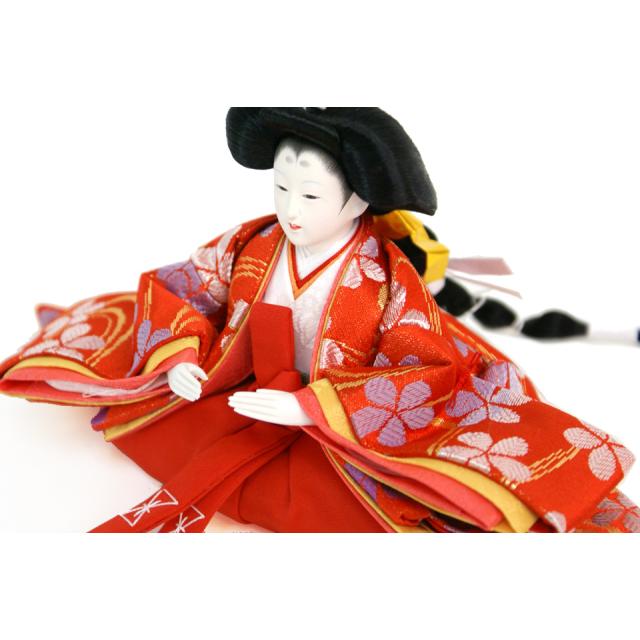 A7人気シール帳 雛人形 千匠作 雛ごよみ 三段収納飾り コンパクト45A-34ヤおしゃれ 【DGJ2182998632】(78448円)