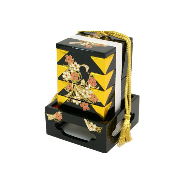 A7人気シール帳 雛人形 千匠作 雛ごよみ 三段収納飾り コンパクト45A-34ヤおしゃれ 【DGJ2182998632】(78448円)