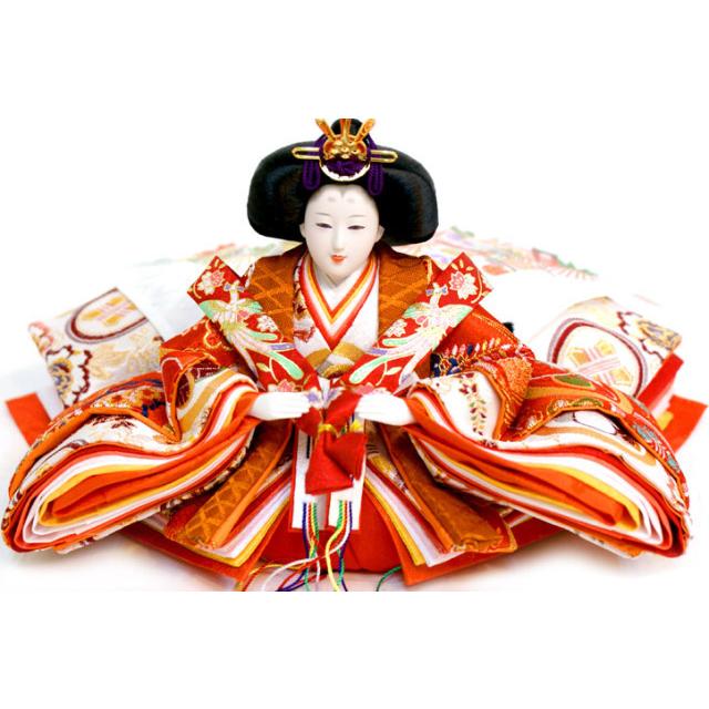 A7人気シール帳 雛人形 千匠作 雛ごよみ 三段収納飾り コンパクト45A-34ヤおしゃれ 【DGJ2182998632】(78448円)