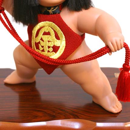 吉徳大光 五月人形 吉徳 ケース 金太郎 童 子供大将 武者人形 503-265
