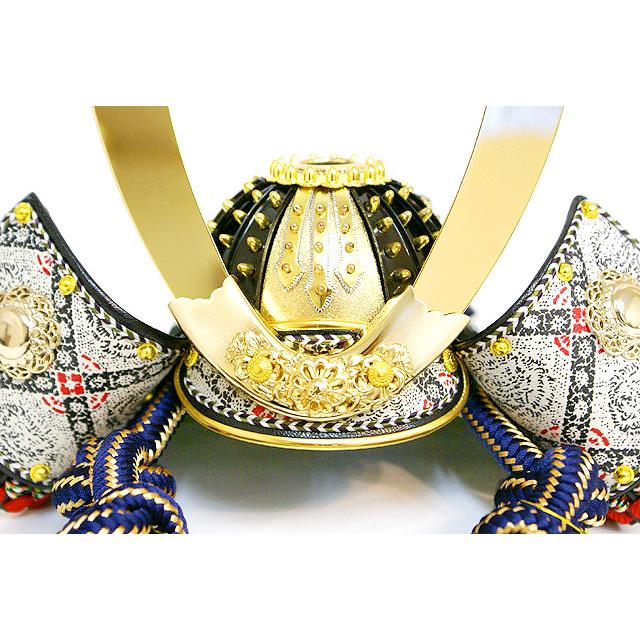 五月人形 正絹 剥ぎ合わせ 兜 コンパクト 収納飾り 高級 豪華 人形屋 | ブランド登録なし | 03