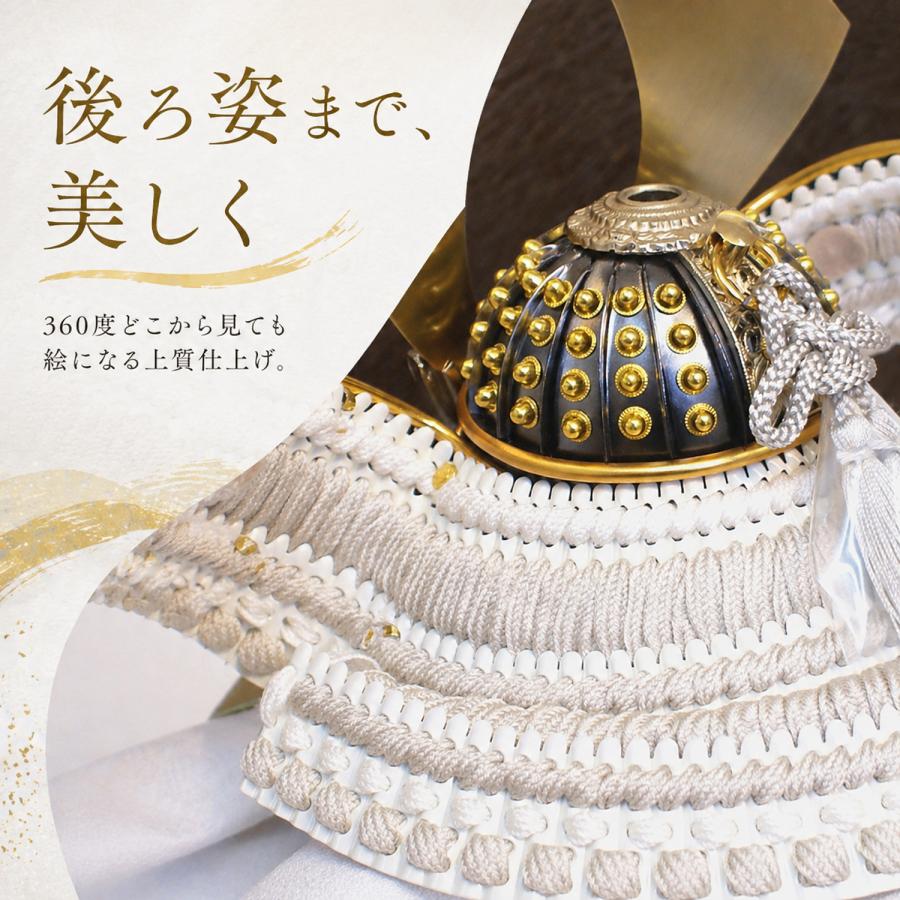 五月人形 兜 コンパクト 収納飾り モダン 正絹 おしゃれ 人形屋 インテリア 568 爆買 |  | 06