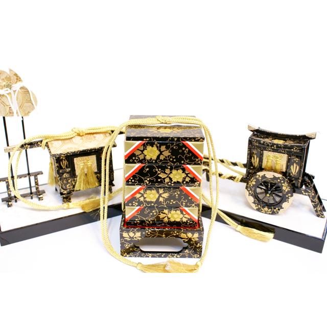 吉徳大光 雛人形 十五人揃い 御雛 七段飾り 602-024コンパクト