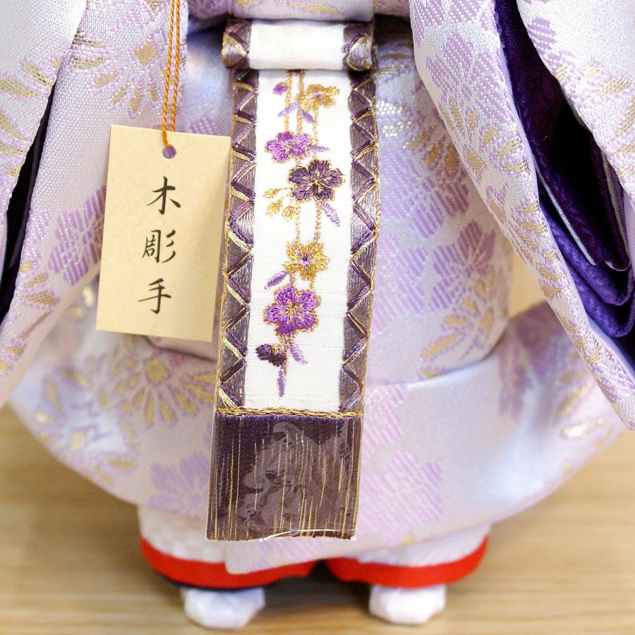 吉徳大光 雛人形 親王飾り LEDバックライト付き モダンコンパクト 605