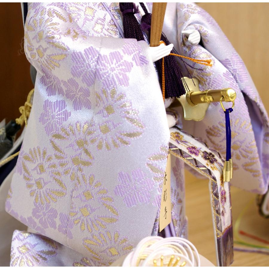 吉徳大光 雛人形 親王飾り LEDバックライト付き モダンコンパクト 605